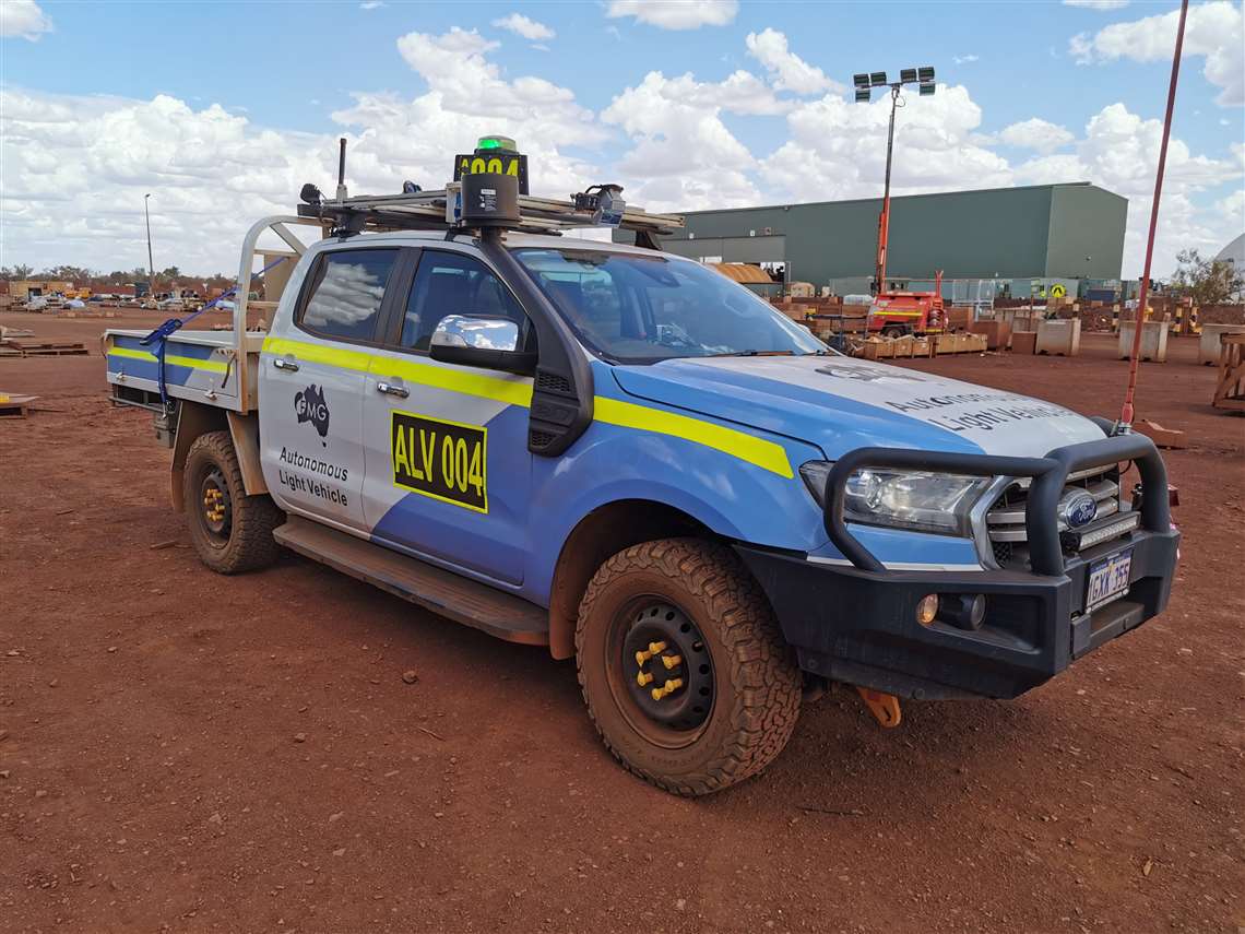 Driverless Ford Ranger