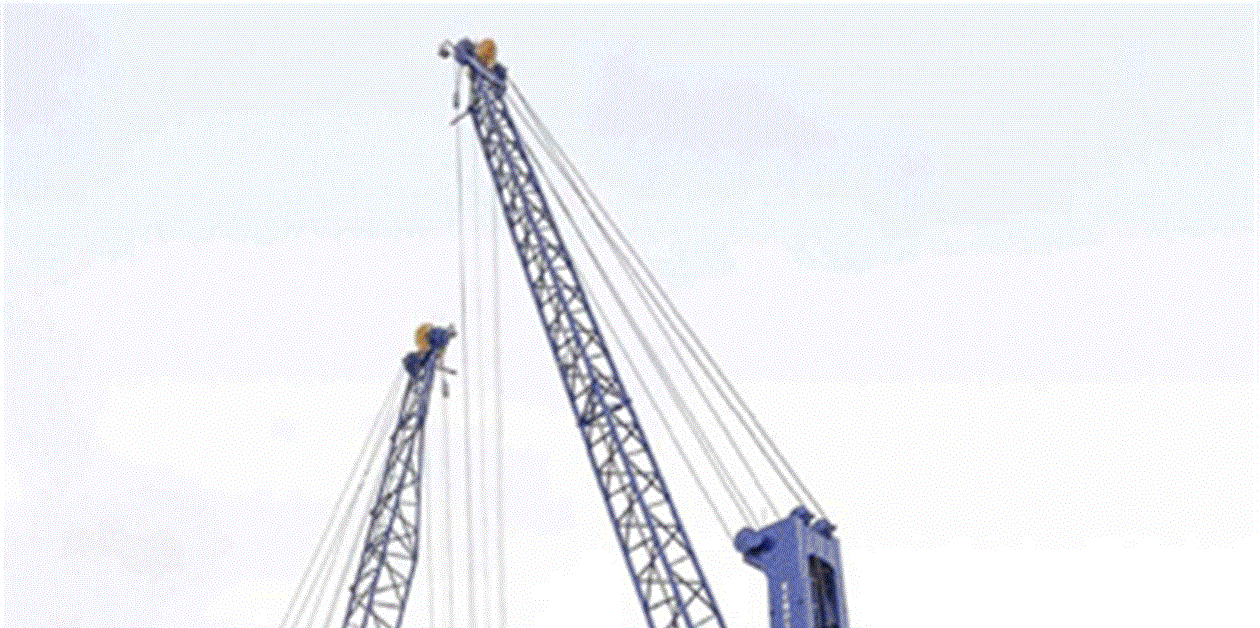 tandem crane lift
