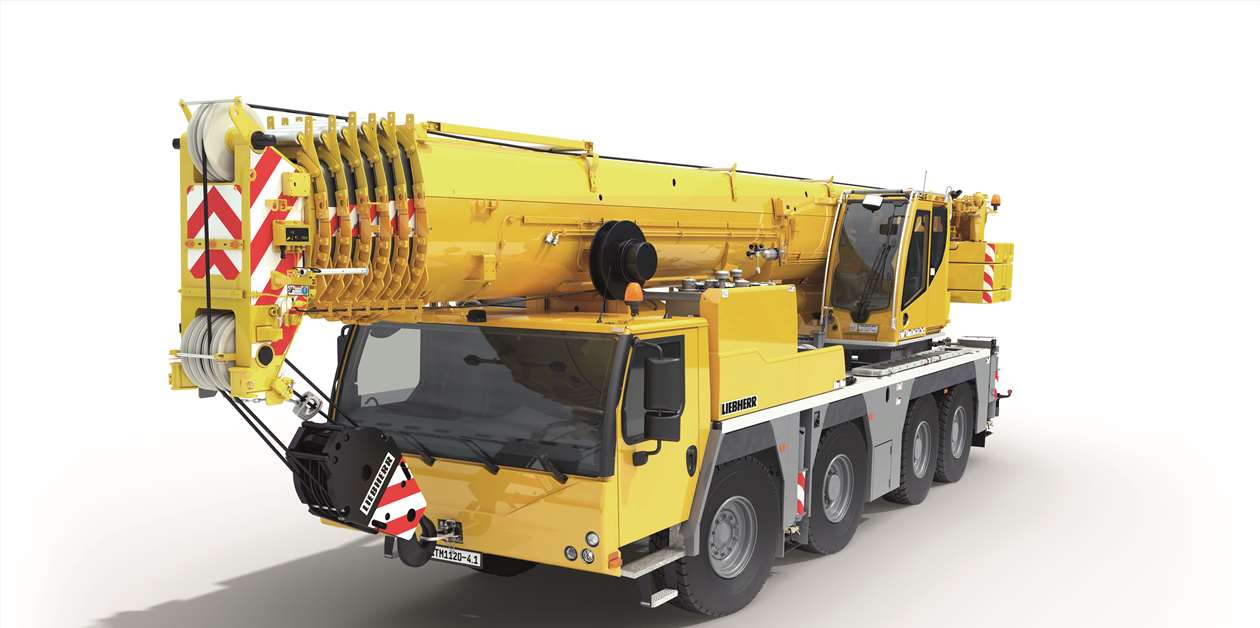 最先端 LIEBHERR クレーン車 建機 bauma2022 LTM1120-4.1 模型