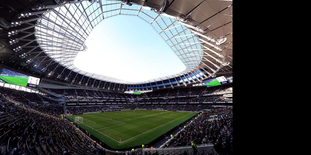 Tottenham Hotspur New Stadium — Tottenham Stadium Retractable Pitch