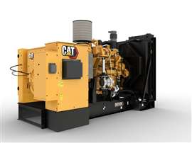 Caterpillar DG500 natural gas generator set