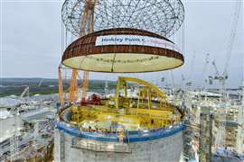 At 47 metres in diameter the dome is wider than the dome of St. Paul’s Cathedral’s in London.