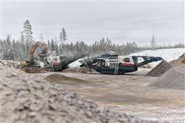 The 68-tonne LT400J mobile jaw crusher and the 50-tonne Lokotrack LT350C mobile cone crusher