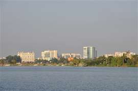 Rajarhat, a neighbourhood of Kolkata 