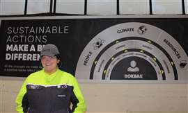 Rokbak’s sustainability manager, Karen Anne Duffy