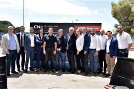 Production line inauguration at CNH's Lecce, Italy plant