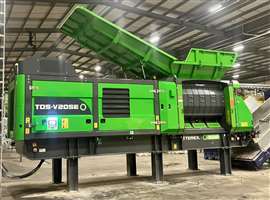 The TDS-V20SE static electric shredder from Terex Recycling Systems