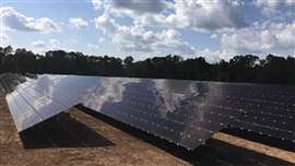 Infiniti Energy solar power plant.