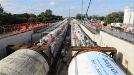 The Skanska Costain Strabag joint venture is undertaking tunnelling works on the southern section of HS2 