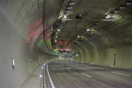 The Jagdbergtunnel in Germany features security systems similar to those set to be installed in the Karawanks tunnel