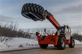 Manitou forklift (Image: Adobe Stock)