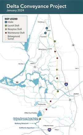 DCP projected works map (Image: DCP Design and Construction Authority)