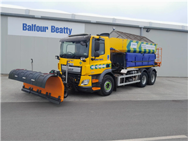 Retrofit HGV with hydrogen and diesel power (Image: Balfour Beatty)