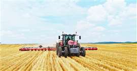 The Massey Ferguson 9S Series tractor.