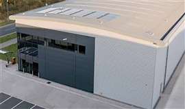 a grey building for Palfinger UK