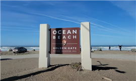 Ocean Beach in San Francisco, California