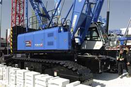 TZCO TZGC100HD-1 heavy duty crawler crane