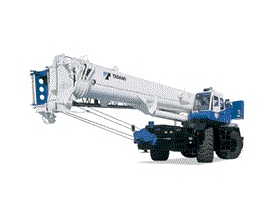 The Tadano GR-800EX, along with all cranes in the new series, is equipped with the manufacturer’s He