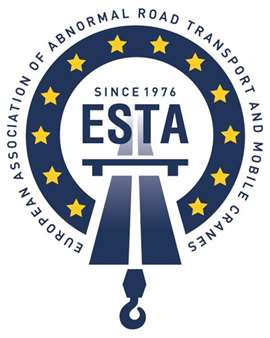 ESTA is the European association of abnormal road transport and mobile cranes