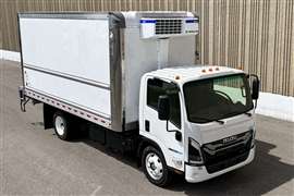 Isuzu shows new EV truck with electric refrigerated body