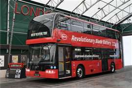 BYD BD11 electric buses set for London routes