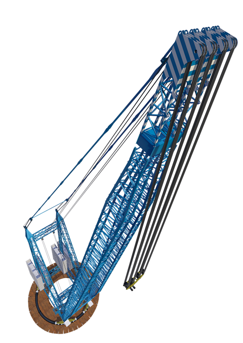 SK6,000 ring crane design