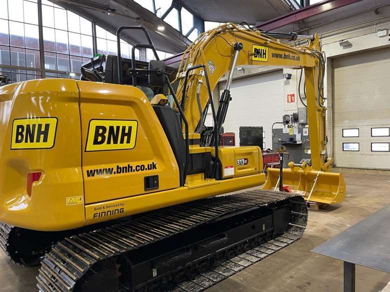 First Cat 313 GC Excavator Delivered To UK Rental Firm - KHL Group