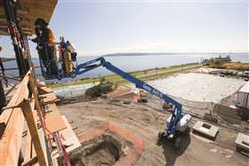 Genie lift power generator solution