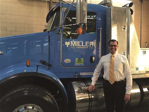 Mitch Unger at Miller Transfer