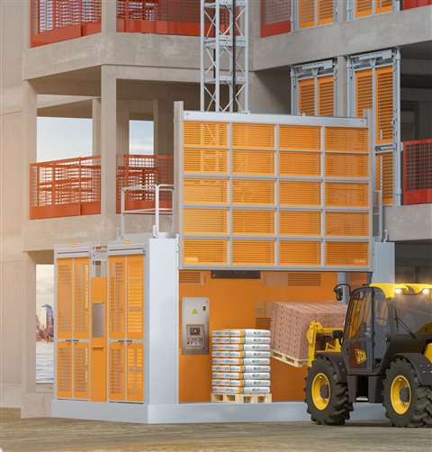 ALIMAK SCANDO 650 FC-S - Extra-large hoist door