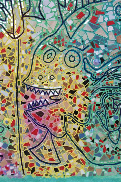 The colorful murals were the brainchild of Chambersburg Area Senior High School teacher Holly Strayer