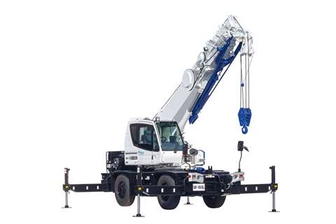 Tadano's upgraded 15 US ton rough terrain crane for the US market, the GR-150XL-3