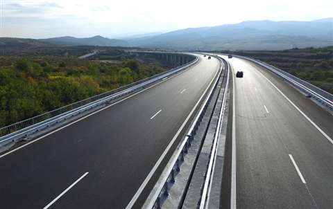 Bulgaria motorway