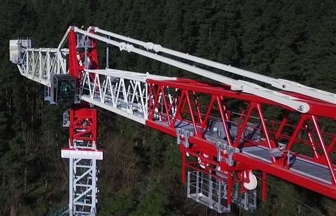 Jaso J1400 Tower Crane