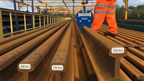 Elebia’s automatic rail lifting clamps for Network Rail in the UK
