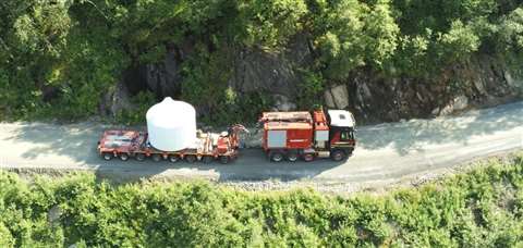 TPA's on board power of 1,000 hp reduces or obviates the need for prime movers